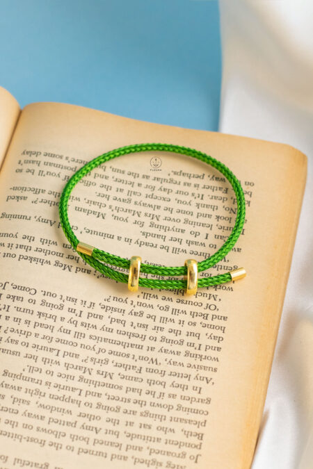 green free size bangle