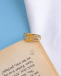 trible hearts ring