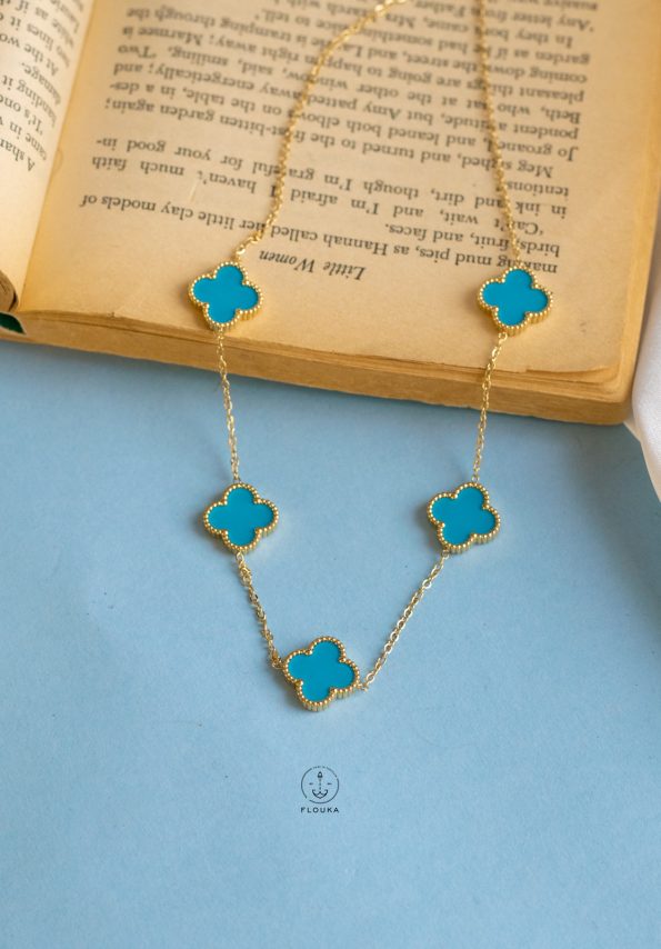 baby blue vancleef necklace