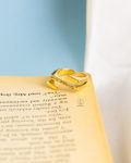 basic straus gold ring