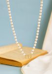 astek fake pearl cd necklace