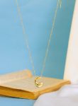 ballon letter C necklace