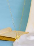 ballon letter M necklace