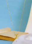 ballon letter T necklace