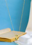 ballon letter Z necklace