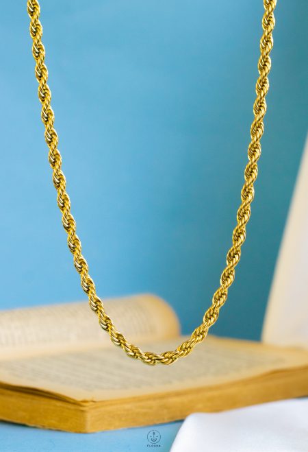 rope gold necklace