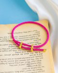 hot pink colour bangle