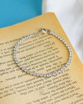 silver straus bracelet