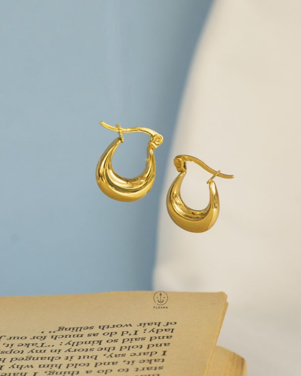 basic gold earrings