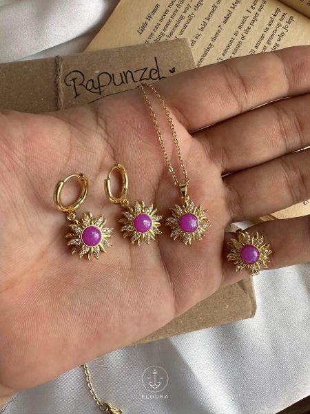 purple Rapunzel spain set