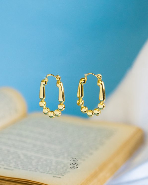 basic gold earrings