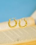 basic gold earrings