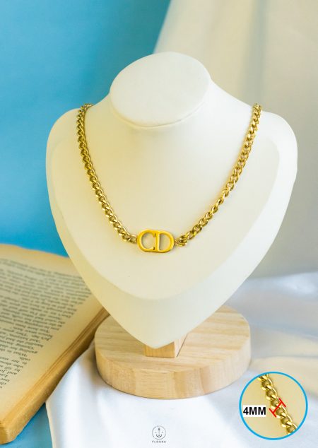 5mm cd necklace