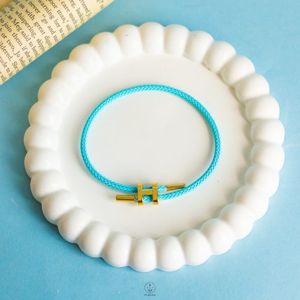 baby blue hermes bangle