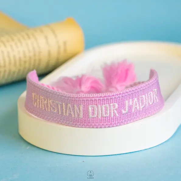 lavender dior free size bangle