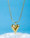 big heart mouse necklace