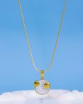 sun shine heart necklace