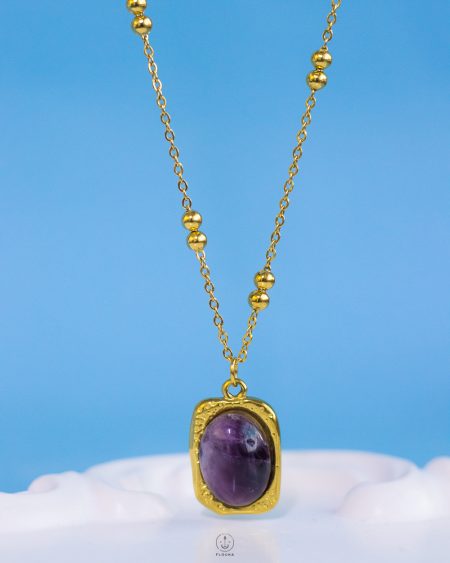 purple Amathyst necklace