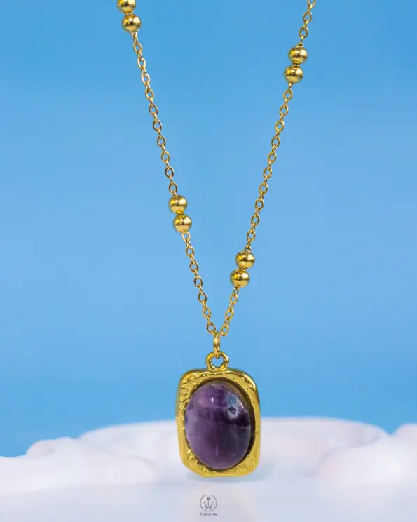 purple Amathyst necklace