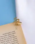 gold snake ring