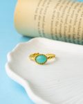 larimar stone ring