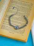 silver coin bracelet