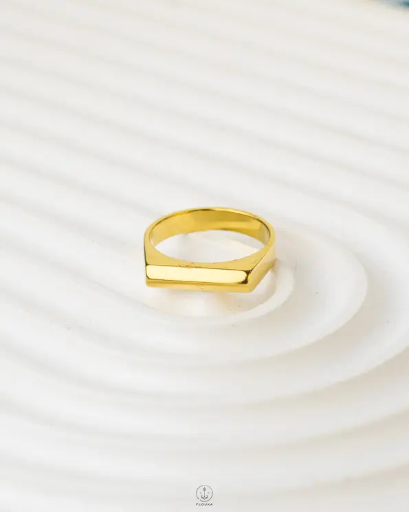 basic gold ring