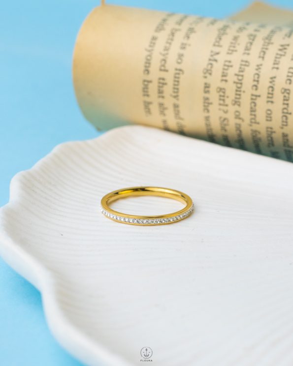 2mm basic gold straus ring