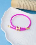 pink hermes bangle