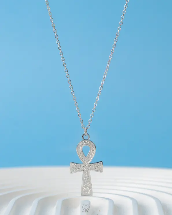 the key life silver necklace