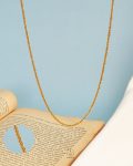 gold electric necklace