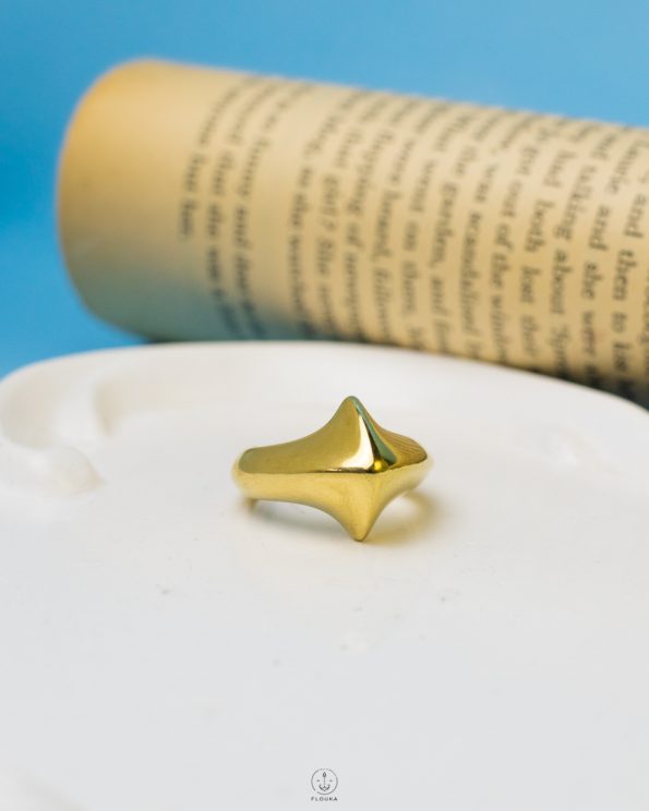 gold arrow ring