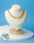 8mm CD gold necklace