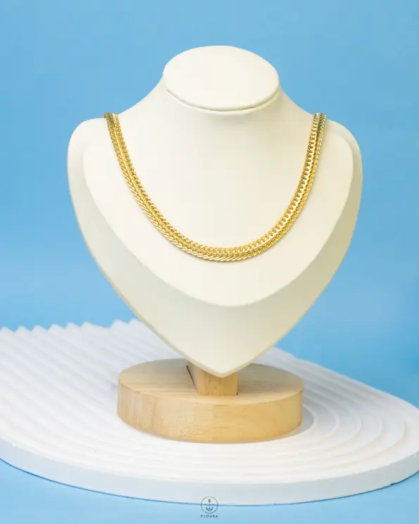 basic gold necklace