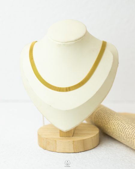 simple fance gold necklace