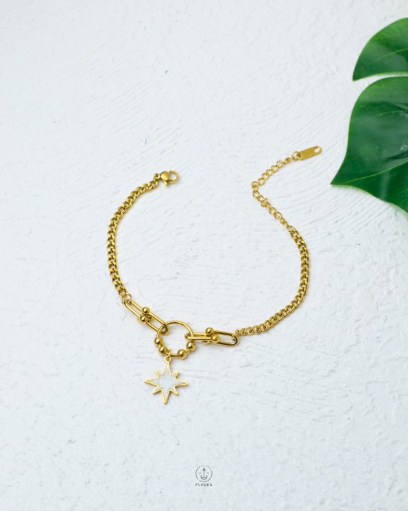 sun shine gold bracelet