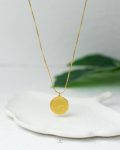 horus eye gold necklace