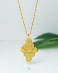 nine coin gold necklace