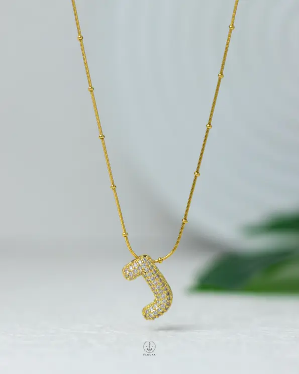 letter J straus necklace