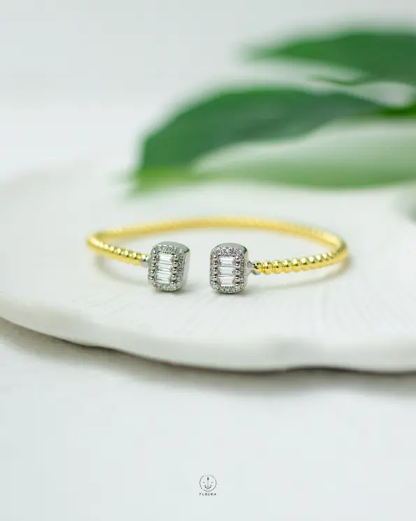 double head diamond bracelet