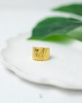 Gold paper ring