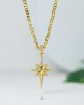 sun shine gold necklace