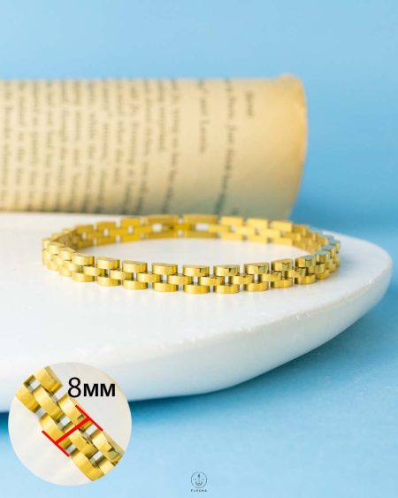 8mm rolex gold bracelet