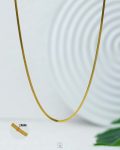 2mm snake necklace