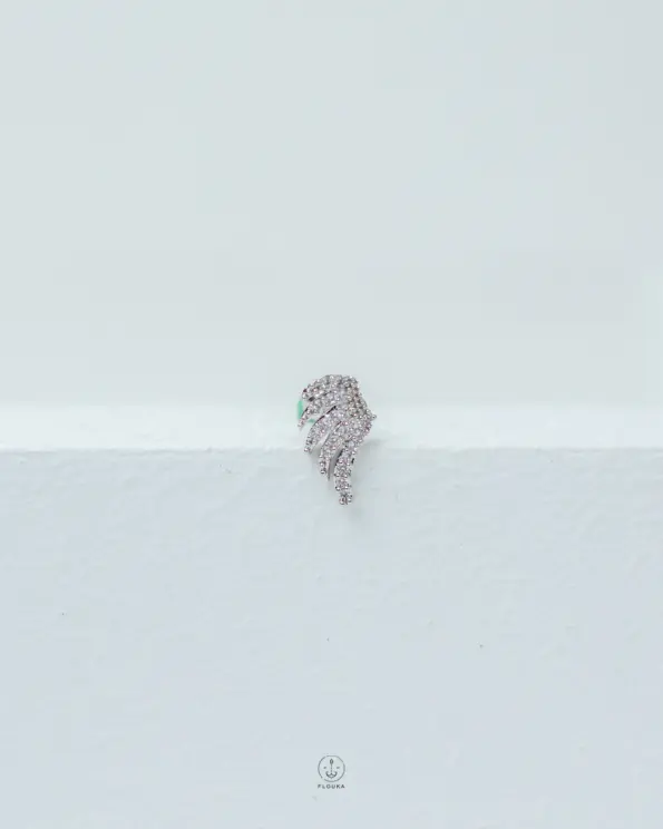 wings straus silver piercing