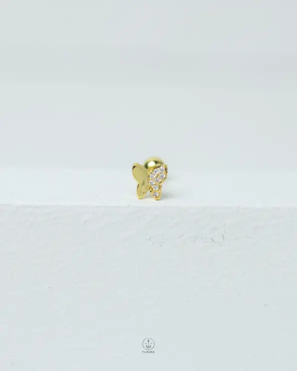 half butterfly straus piercing