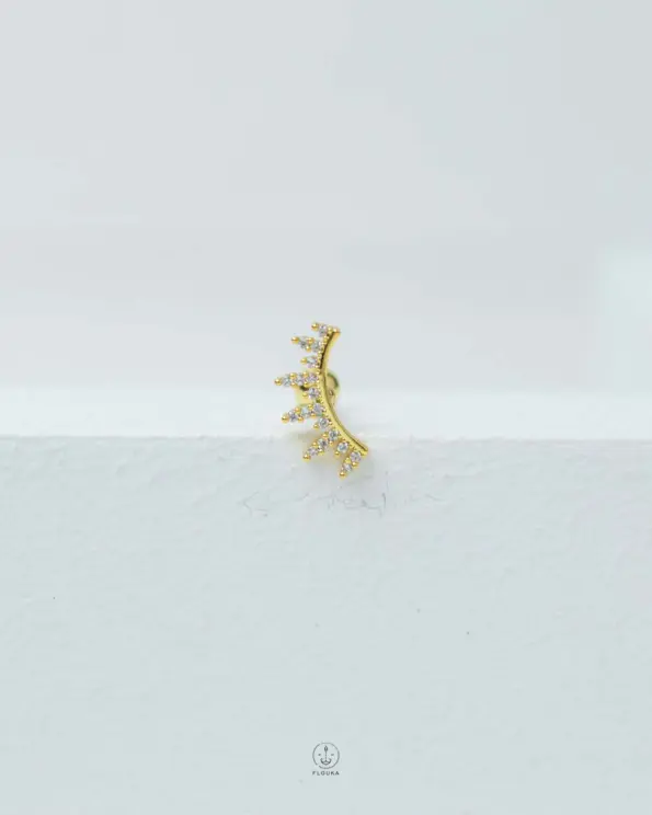 gold straus piercicg