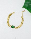 green gormet bracelet