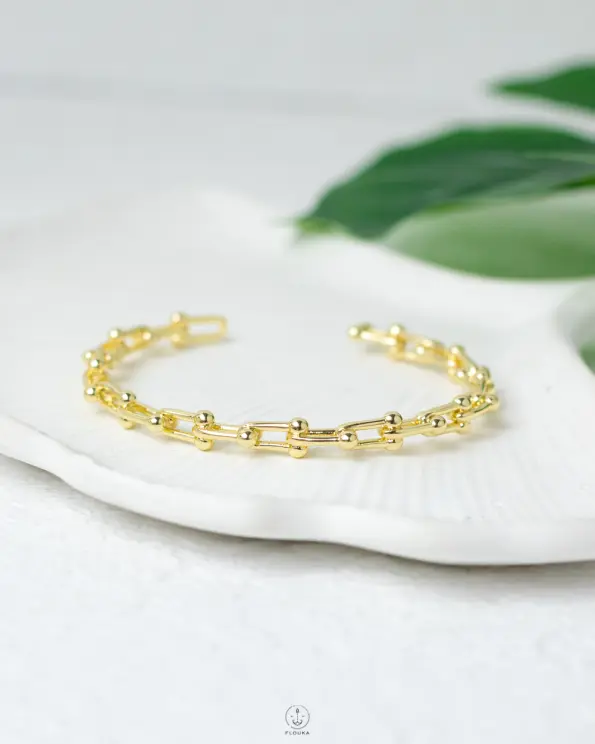 gold tiffany bracelet