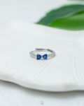 blue tie pandora ring